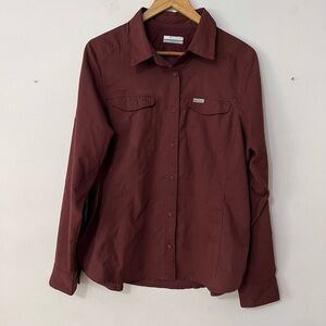 Columbia omnishade hiking UPF shirt
